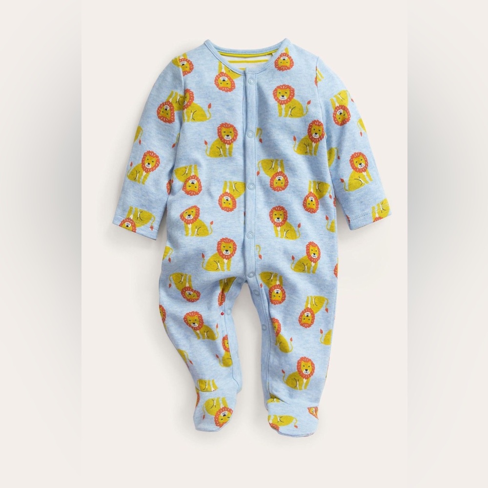 Baby Boden Blue Lion Sleeper